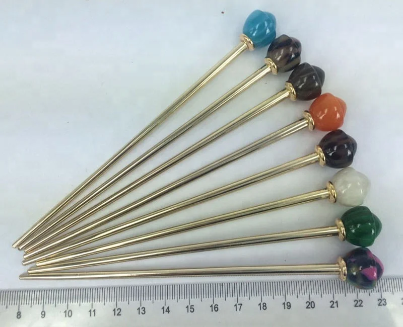 hair stick  with acetate fashion hair stick