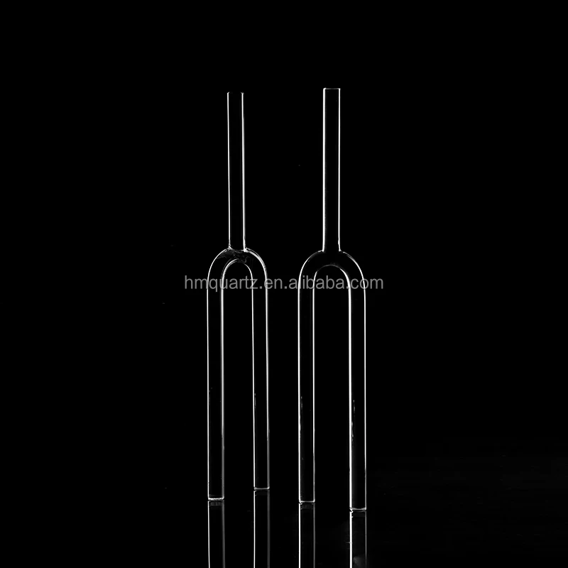 HM Clear Quartz Crystal Tuning Fork dia.16mm