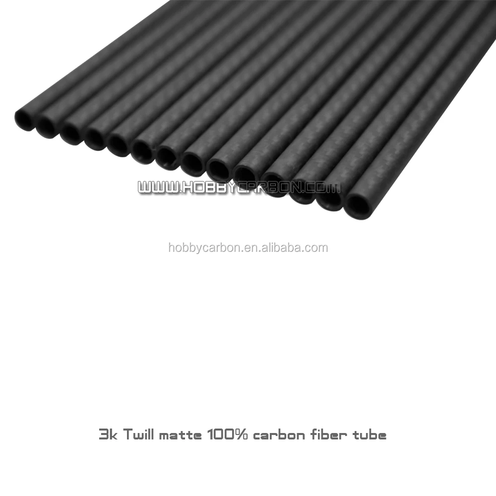 High Quality 100mm Carbon Fiber Tube 21.5*19.5*1000mm with Great Price for ODM