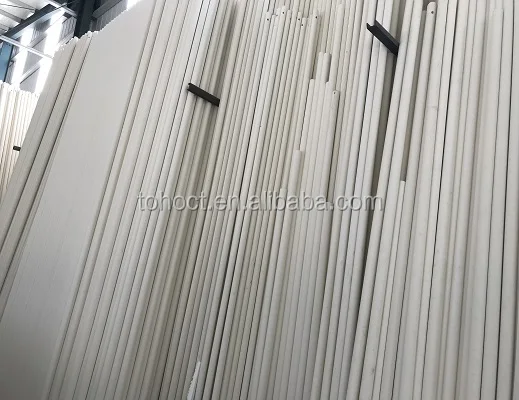 Long length 5500mm ceramic porcelain blind pipe roller tube