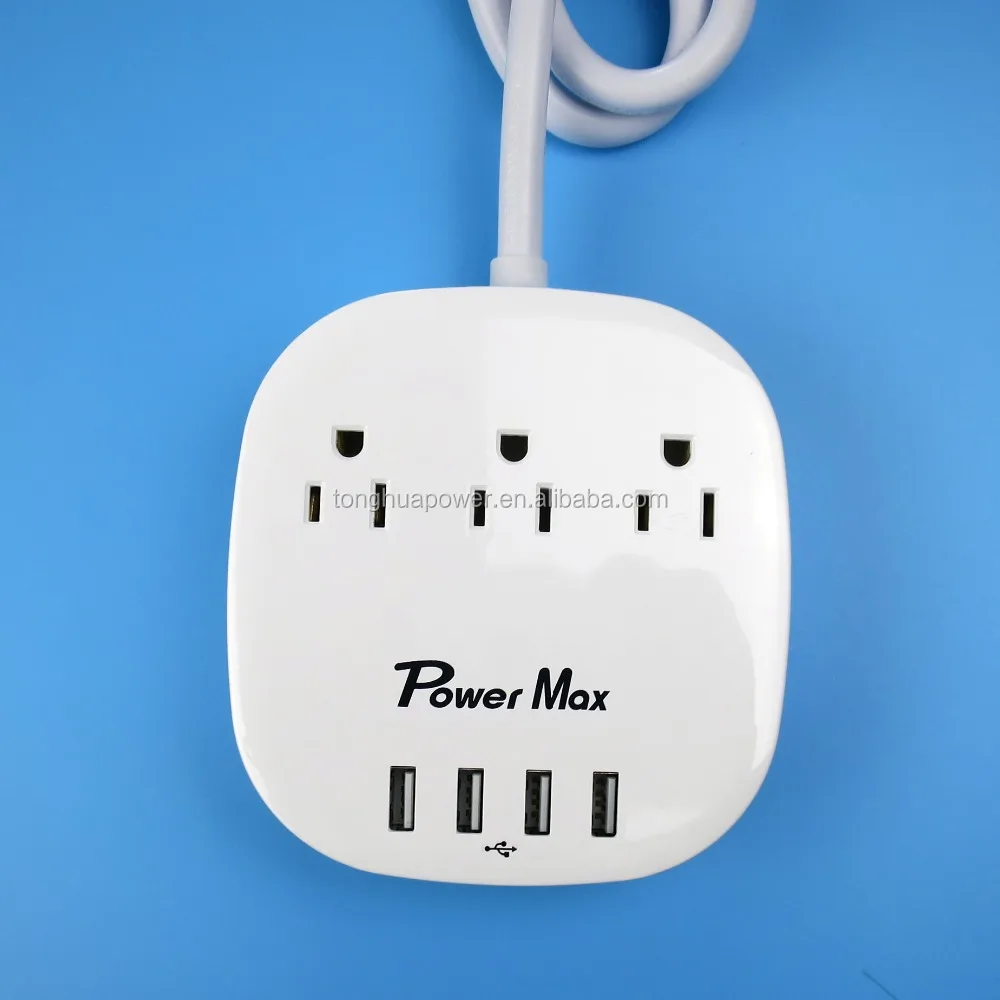 cETL Certified surge arrester, Wall Tap with USB C Surge Protector with USB Charger