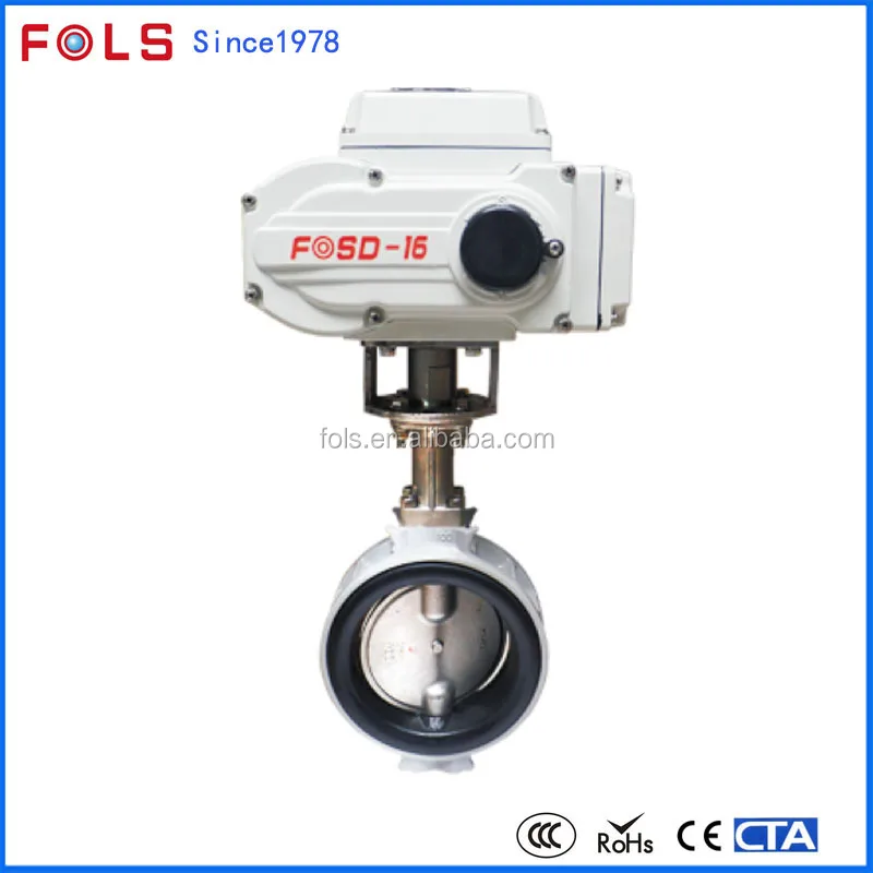Промышленности вафли затворы с мягким уплотнением электрическим приводом дроссельные клапаны