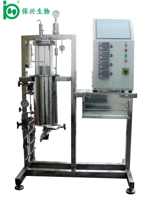Anti-tampering industrial stainless steel chemical reactor with fermentation equipment