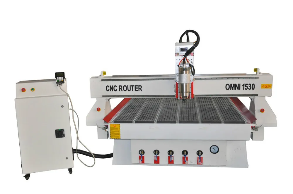 JinanOMNI Woodworking CNC Router with Rotary Axis
