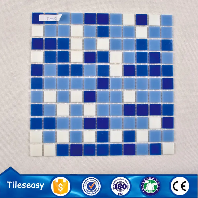 mix color glass mosaic tile production line for swimming pool tile