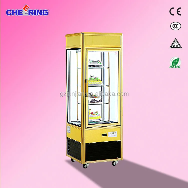 rotating display case / Cake Fridge /cake refrigerator for sale