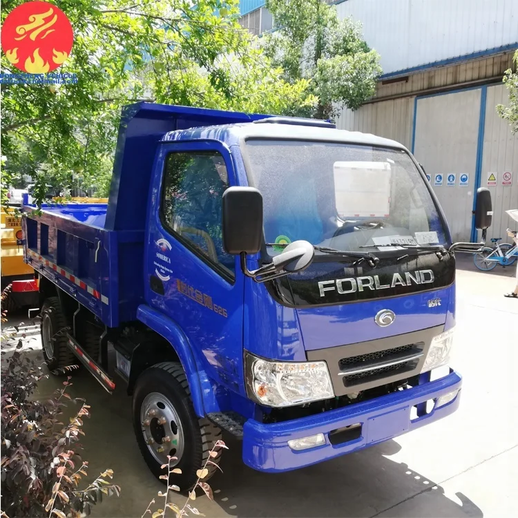 Foton Forland 5t dump dumper truck with hgih and low shaft, Forland tipper truck for sale
