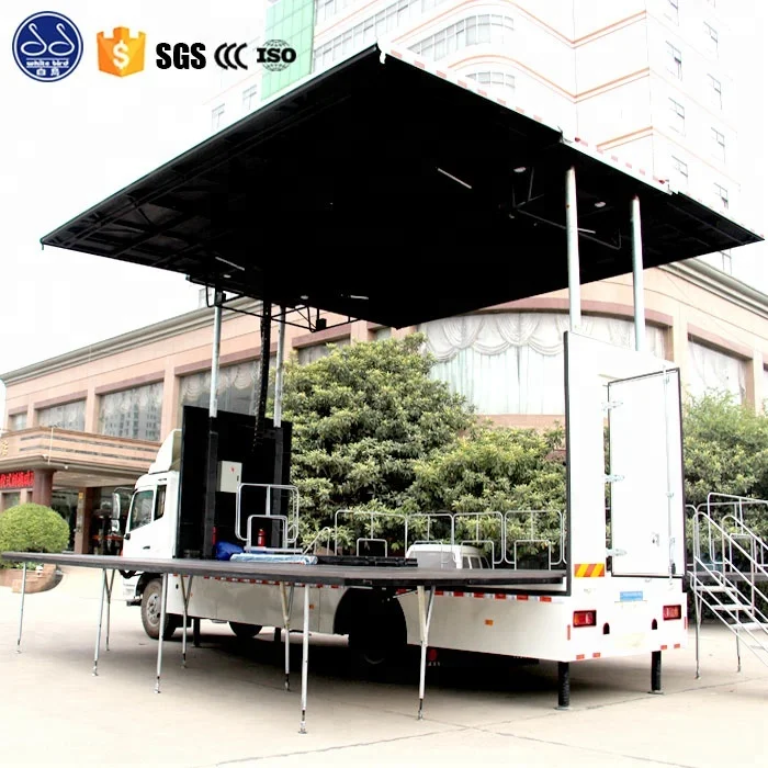 
P10 Truck Mobile Advertising Led Display,Used Led Mobile Advertising Stage 24V Trucks For Sale 