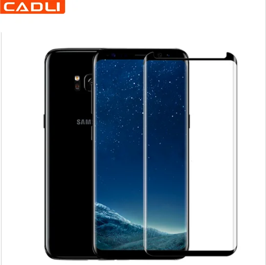 Оптовая friendly Премиум изогнутый закаленное стекло Screen Protector для Samsung Galaxy S8