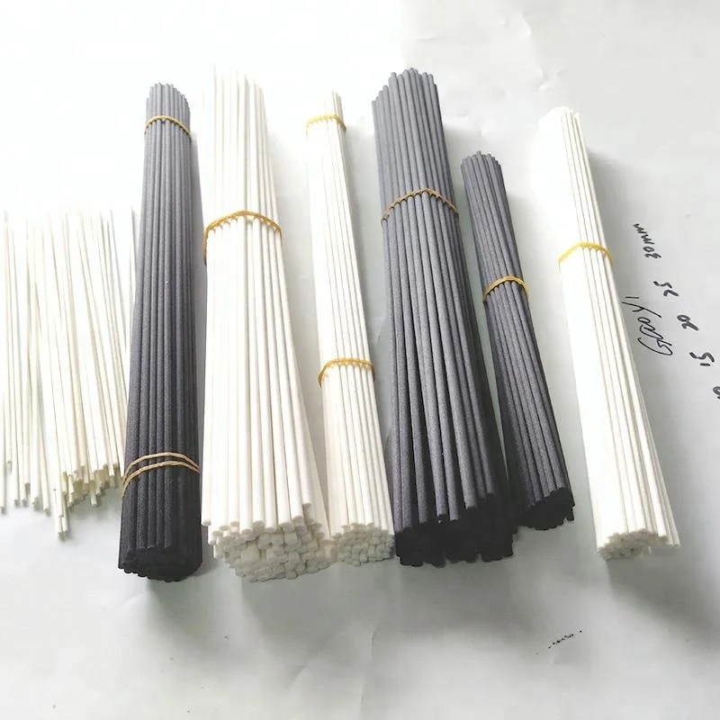 black and white fiber sticks diffuser reed sticks diffusion fragrance sticks