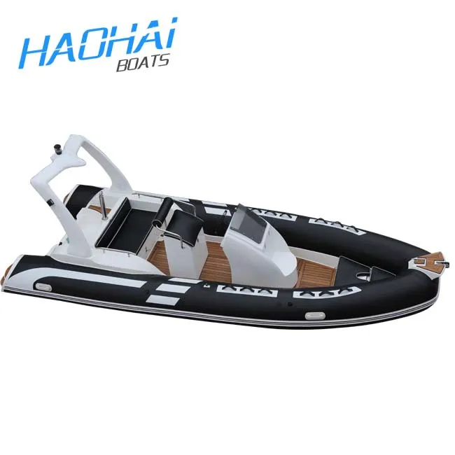 Haohai Высококачественная гипалоновая Военная надувная лодка, китайская фабрика, RIB580C с CE