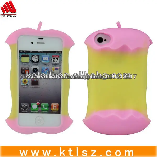 Best selling silicone case for iPhone 4