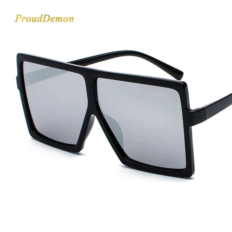 M1806 Womens Men Newest Gradient Lens Glasses Oversize Big Fame Fashion Sunglasses 2019