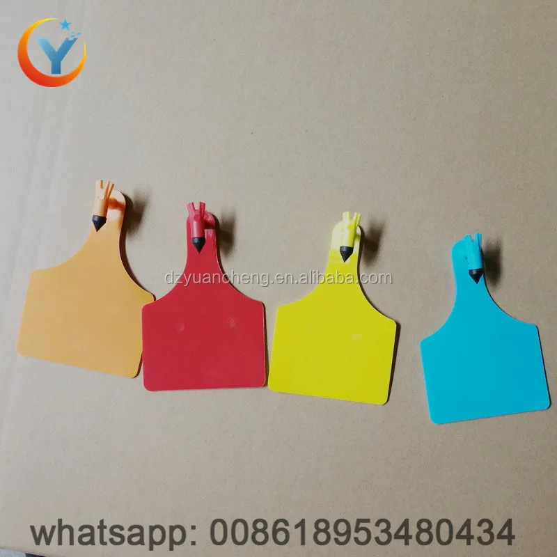 Cattle Ear Tag /ear Tag for Sheep / Cow Ear Tag for Livestock ONE Piece Labels Identification One Piece
