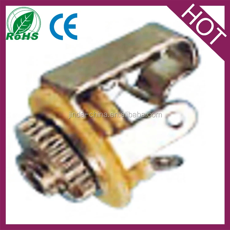 3.5mm mono socket/jack female connector panel mount Solder