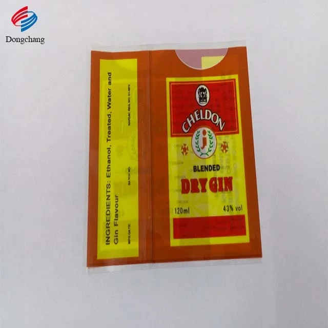 
pvc plastic sleeve shrink wrap bottle labels 