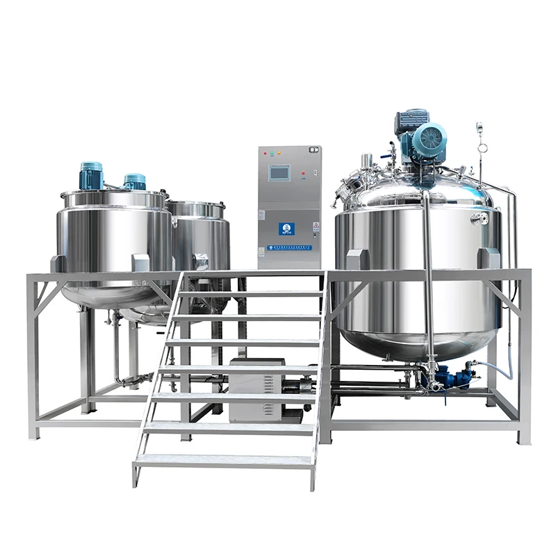 Industrial liquid detergent mixing manufacturing machinery equipment mixer detergent production line