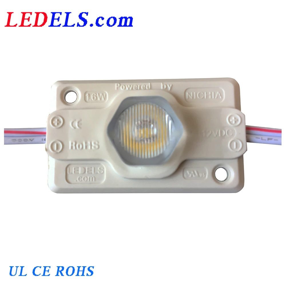 
1.6w 12v 120lm side lighting Nichia led outdoor module 