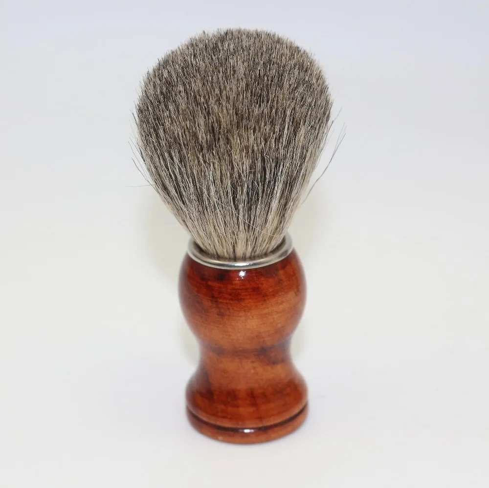 Perfect Deluxe Handmade Pure Badger Hair Wholesale Wooden Wet Shave Brush