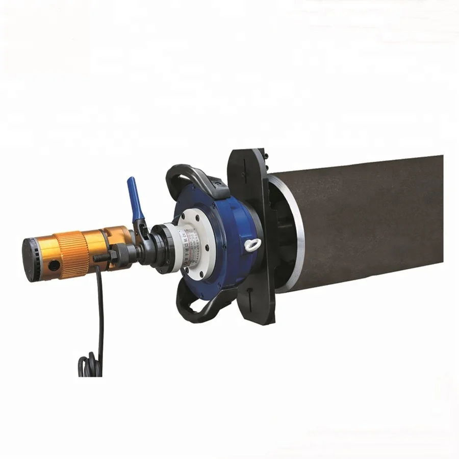 Interal Expansion Type Electric Pipe edge pipe hand Beveling Machine Easy To Operate
