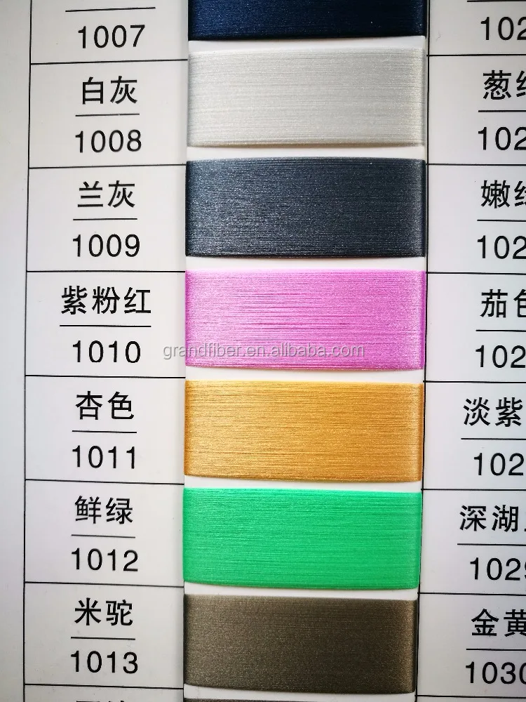 Super bright  triangle polyester fdy yarn with high color fastness