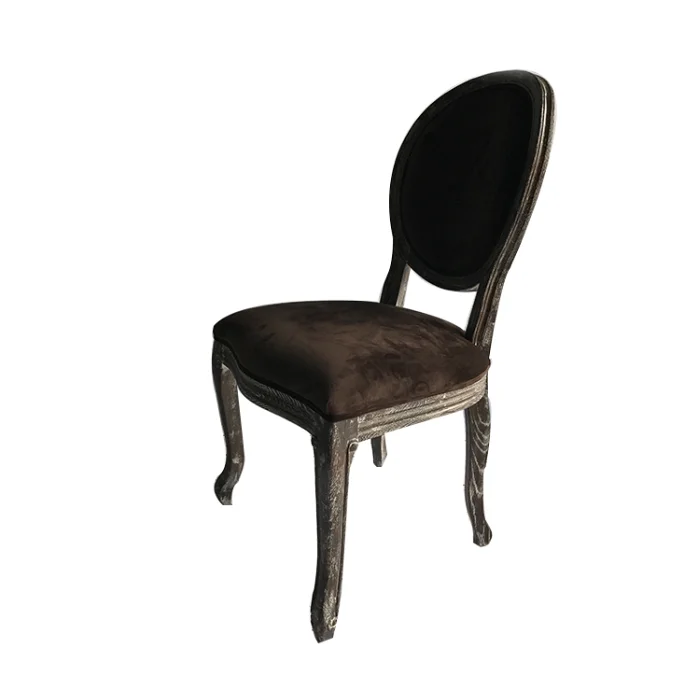 Hot sale Factory offer Antique Oak wood french dining chair