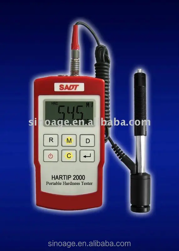portable hardness tester price HARTIP 2000 D&DL two in one probe with auto impact direction