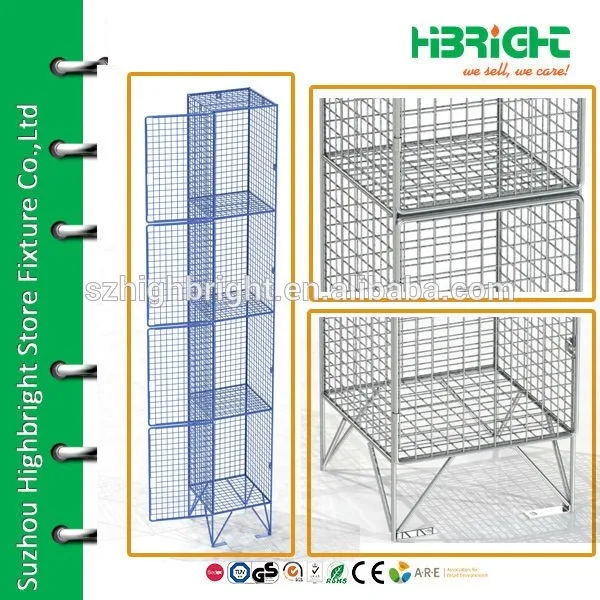Шкаф для одежды две двери проволочной сетки шкафчик