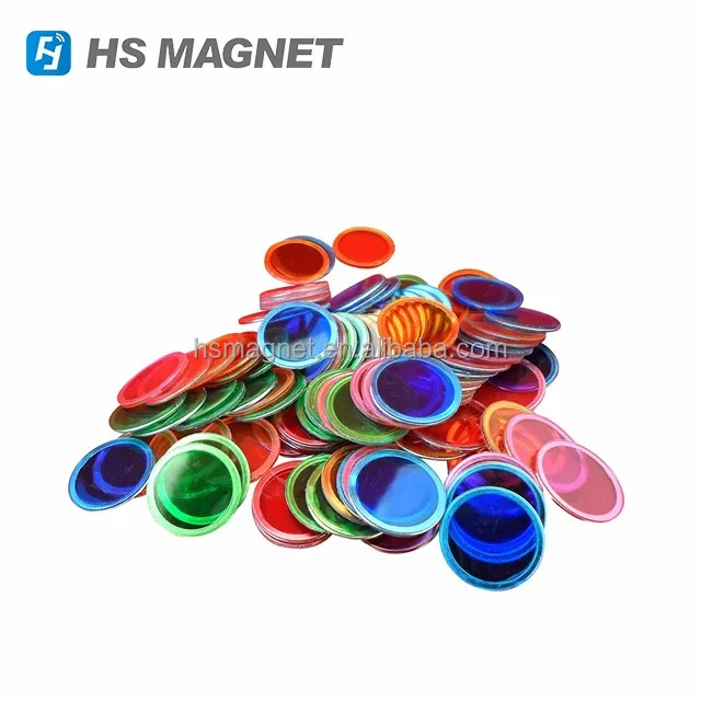 Factory Price Magnetic Bingo Chips Metallic Bingo Chips 100 Bingo Chips A Set