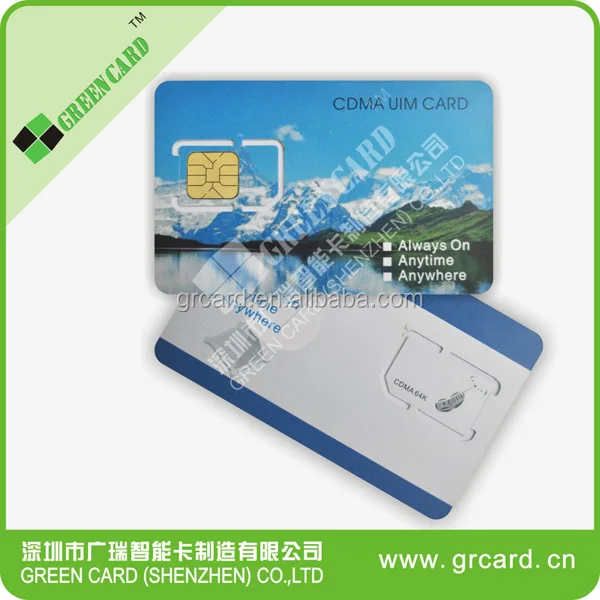 
3G MINI/MICRO SIM Card blank usim card tested by Agilent8960 for mobile phone international test sim card 