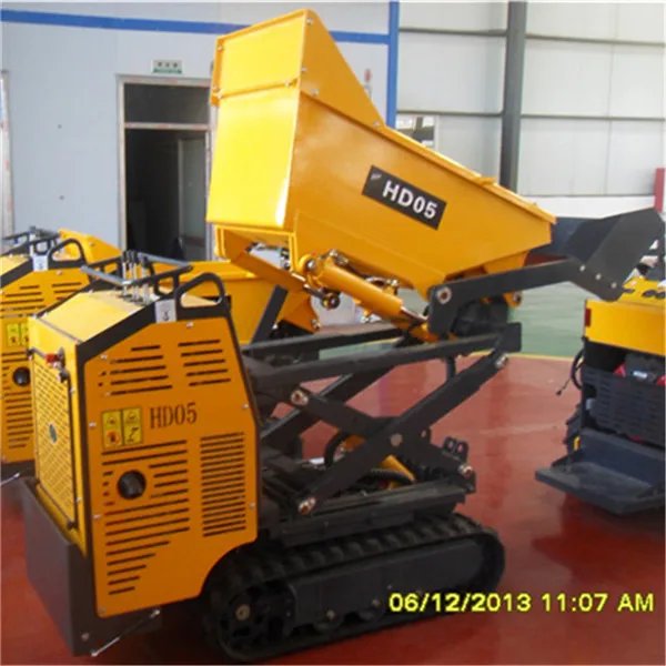 CE small self loading dumper for garden