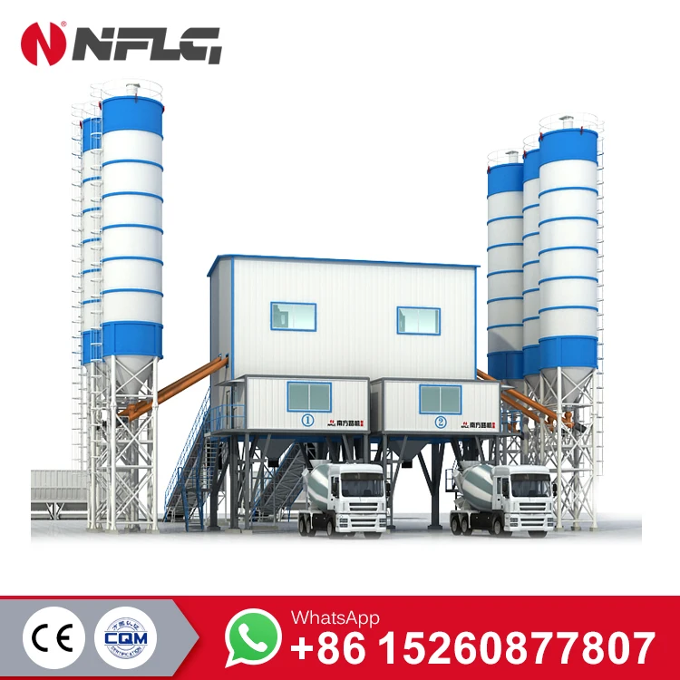 Китай, бетономешалка 60m3h