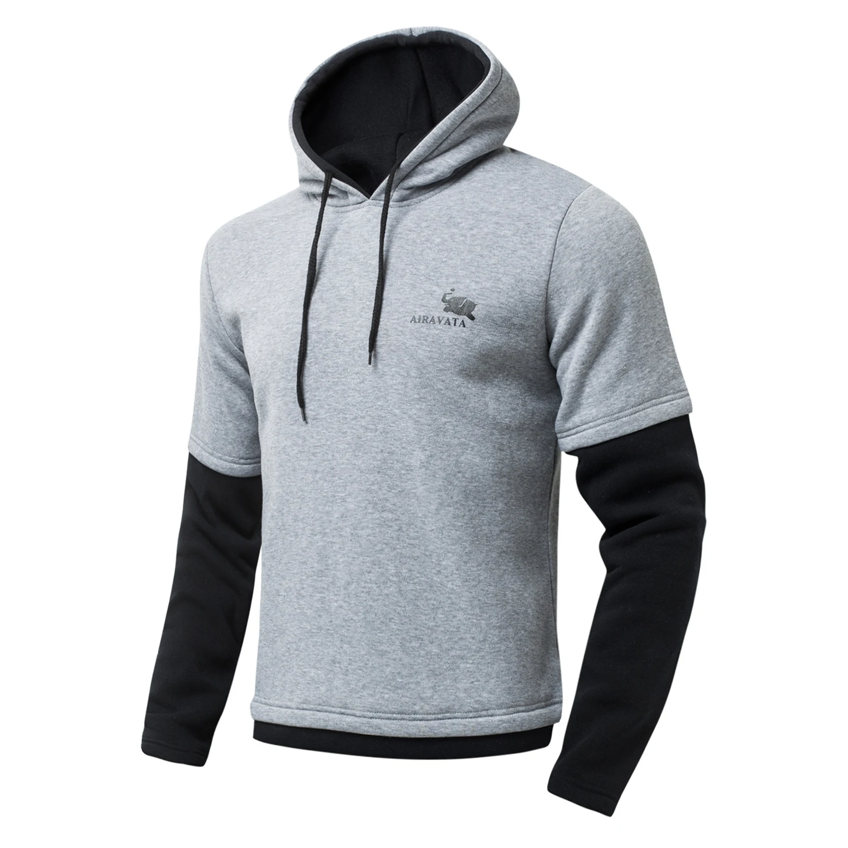 Fashion Spring Casual Hoodies Men Outside Splicing Tracksuit Casual Breathable Hoodie | Mens sweatshirts hoodie, Hooded