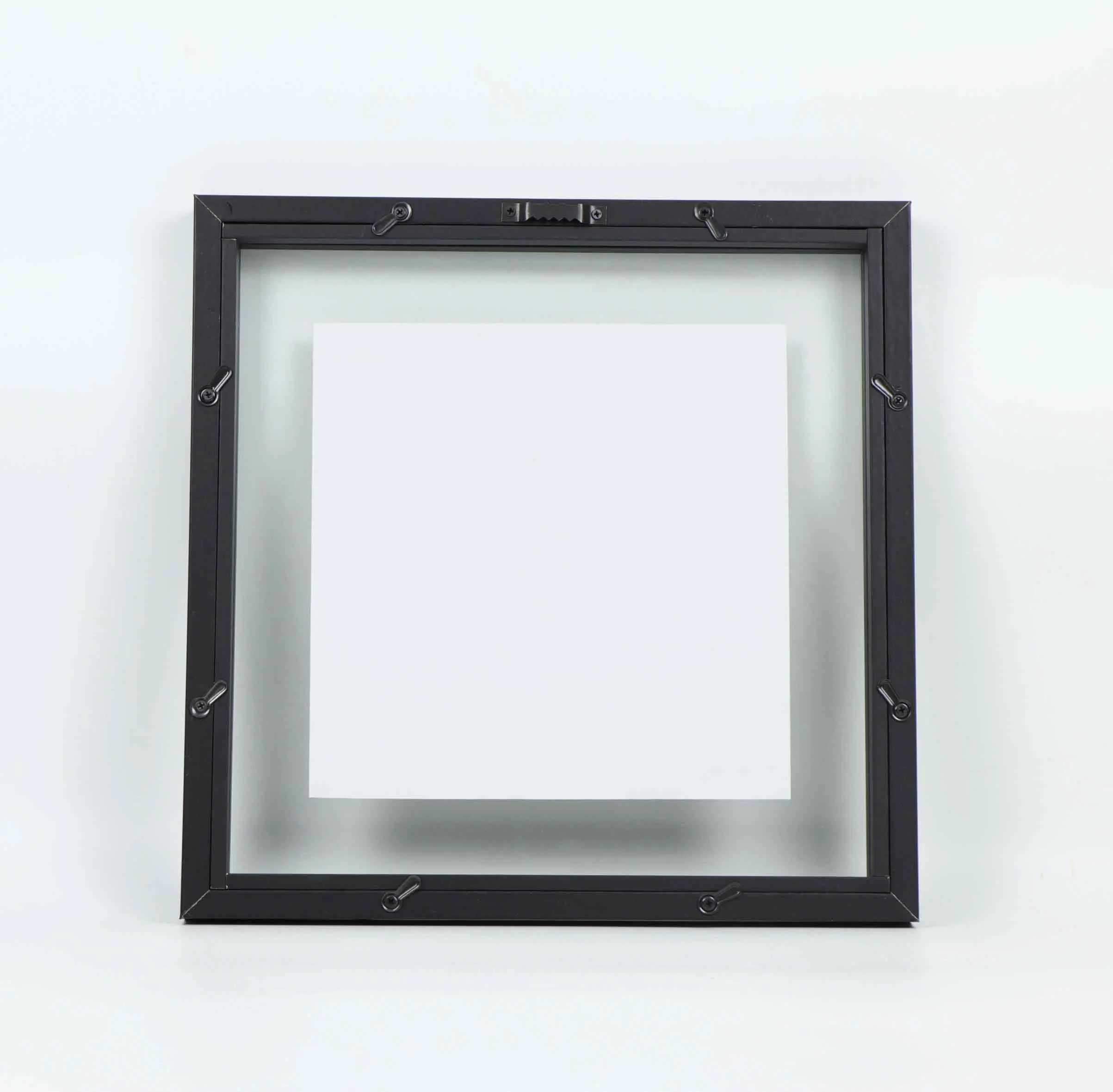Floating Frame, MDF Floating Picture Frame, Real glass for holding photo