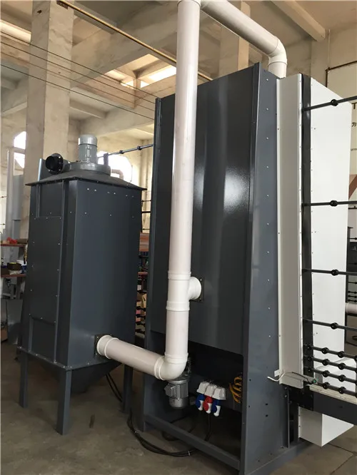 Manufacturer supply glass Processing dustless sandblasting machine