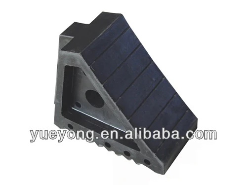 Rubber wheel chock/tire stopper/wedge