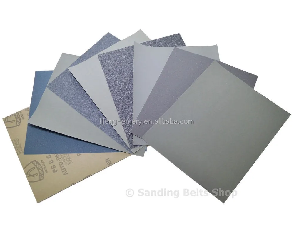 abrasive paper sheet with supor quality