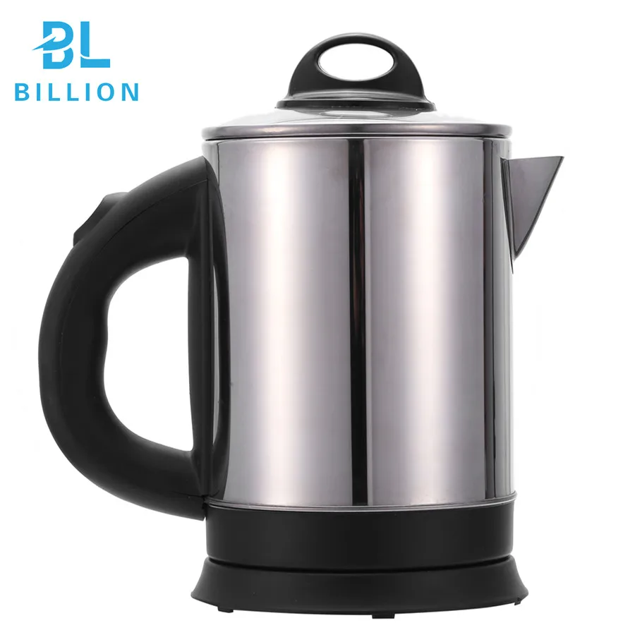 Wholesale Household Kitchen Appliances Inside Glass Lid Cover Stainless Steel Body Kettle Electric Water Tea Kettle