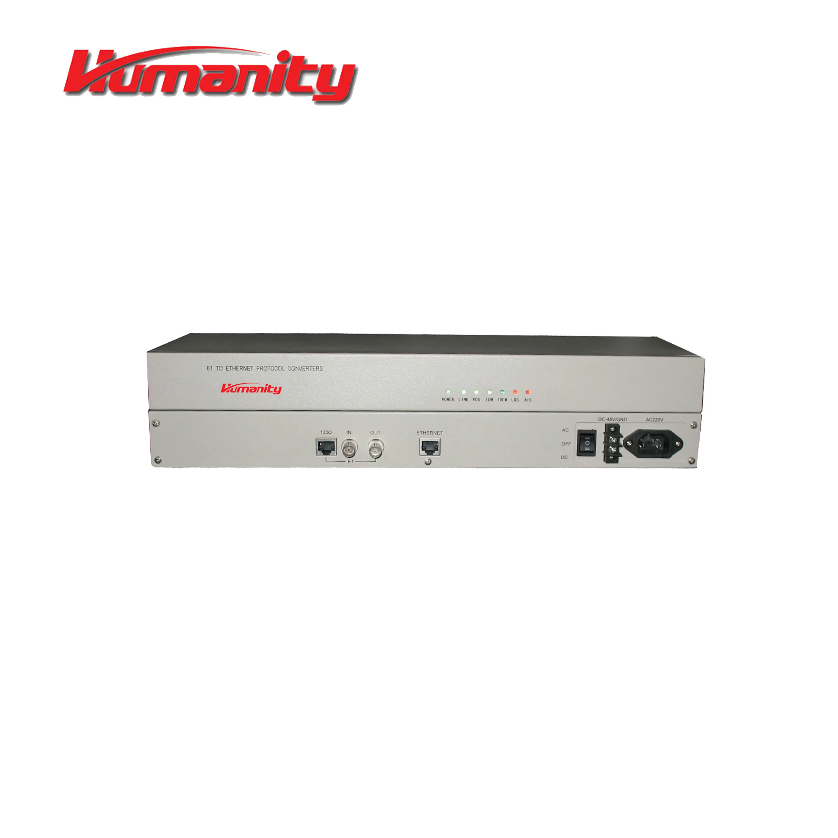 E1 to Ethernet protocol converter,