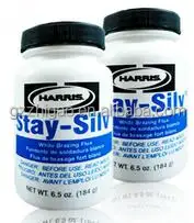 Оптовая продажа порошок Ha-rris Stay Silver Flux 184 г с цветным белым паяльным