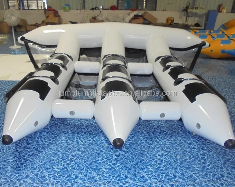 9 seats clear high quality inflate flyfish banana boat 2023 sale DISCOUNT