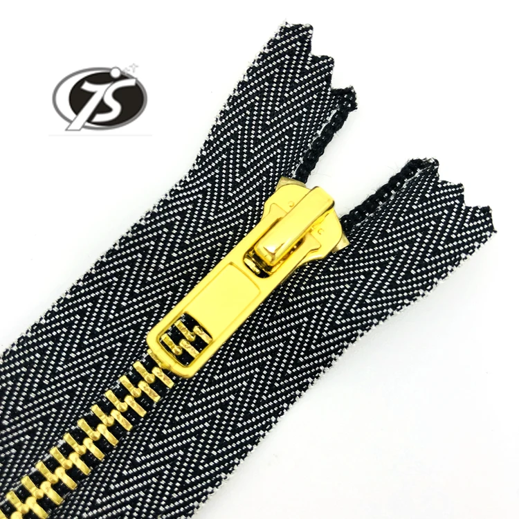 
Special tape auto lock puller Golden Plated Plated #5 Y teeth Metal Zipper gun metal plated zipper 