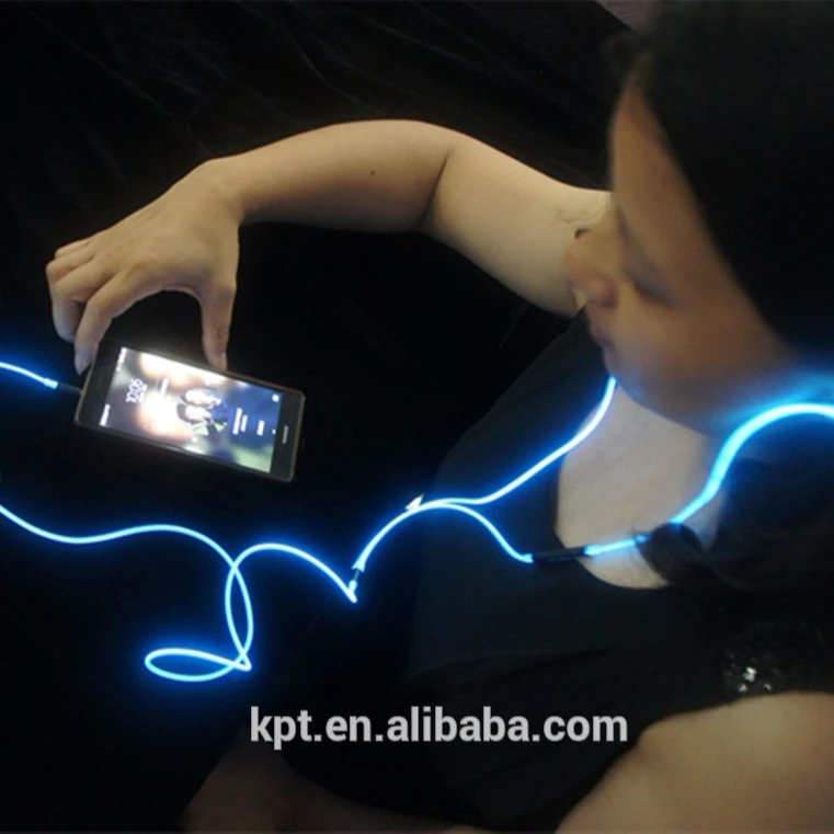 2020 модная осветительная Электролюминесцентная проволока для танцевальной ткани от производителя