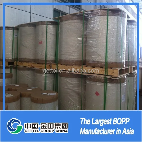 wenzhou plastic bopp lamination film