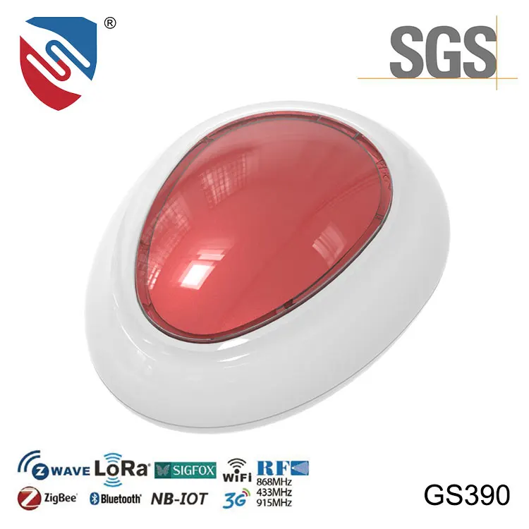 
Manufacture long life wireless 433MHz RoHS REACH Panic Wifi Emergency Button 