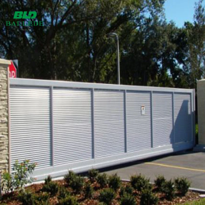 Automatic Motorised Aluminium Sliding Gate