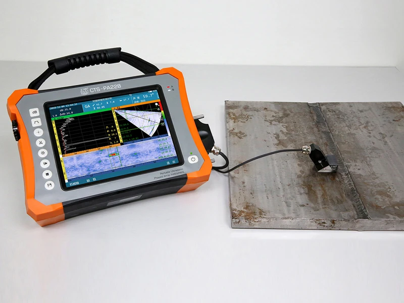 CTS-PA22B 3D Simulation Phased Array Ultrasonic Flaw Detector for metal weld testing