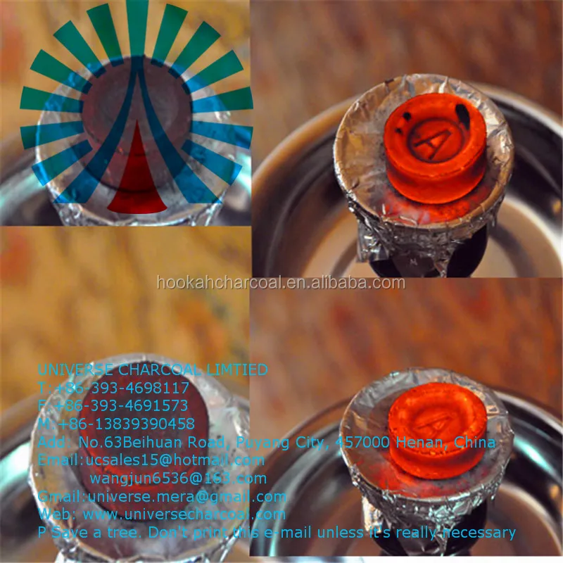 Arab Shisha charcoal for smoking