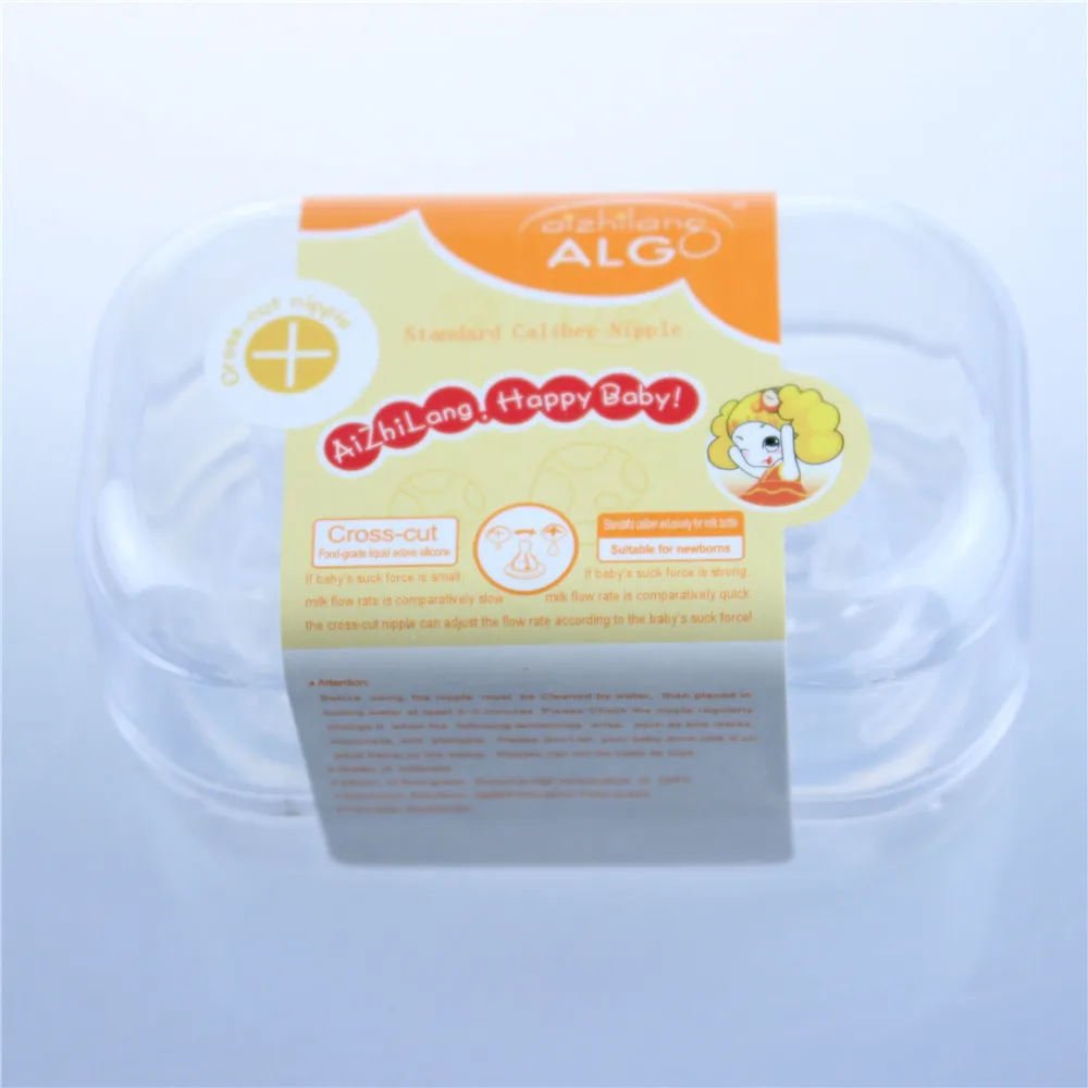 BPA free Good Quality best selling  Wholesale Soft Baby Care Silicone Custom Baby Bottle Nipple, Baby Nipple