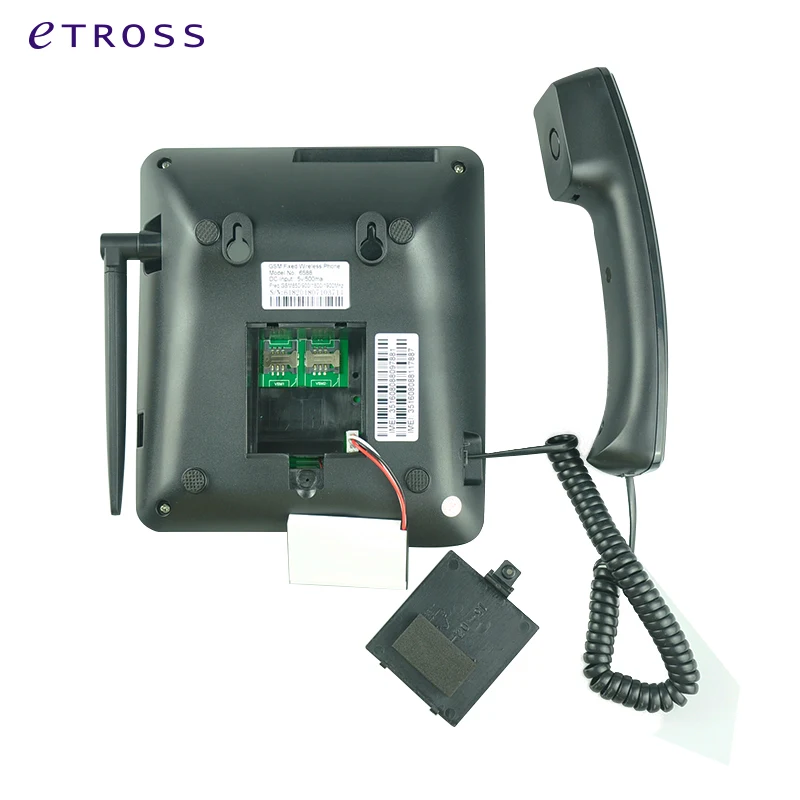 Etross 6588 GSM Desktop phone with 2 sim card slot